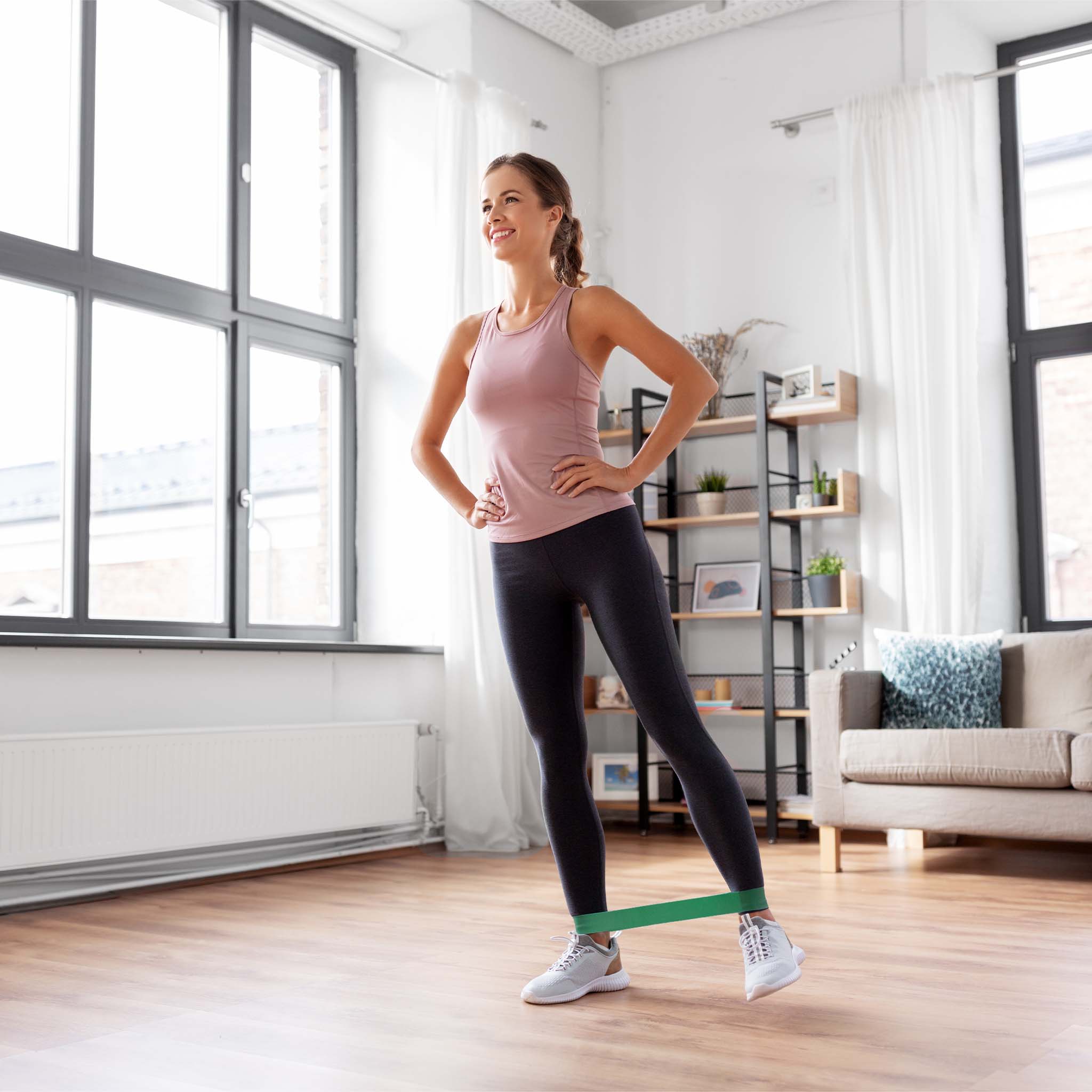 Elastici fitness loop in tessuto